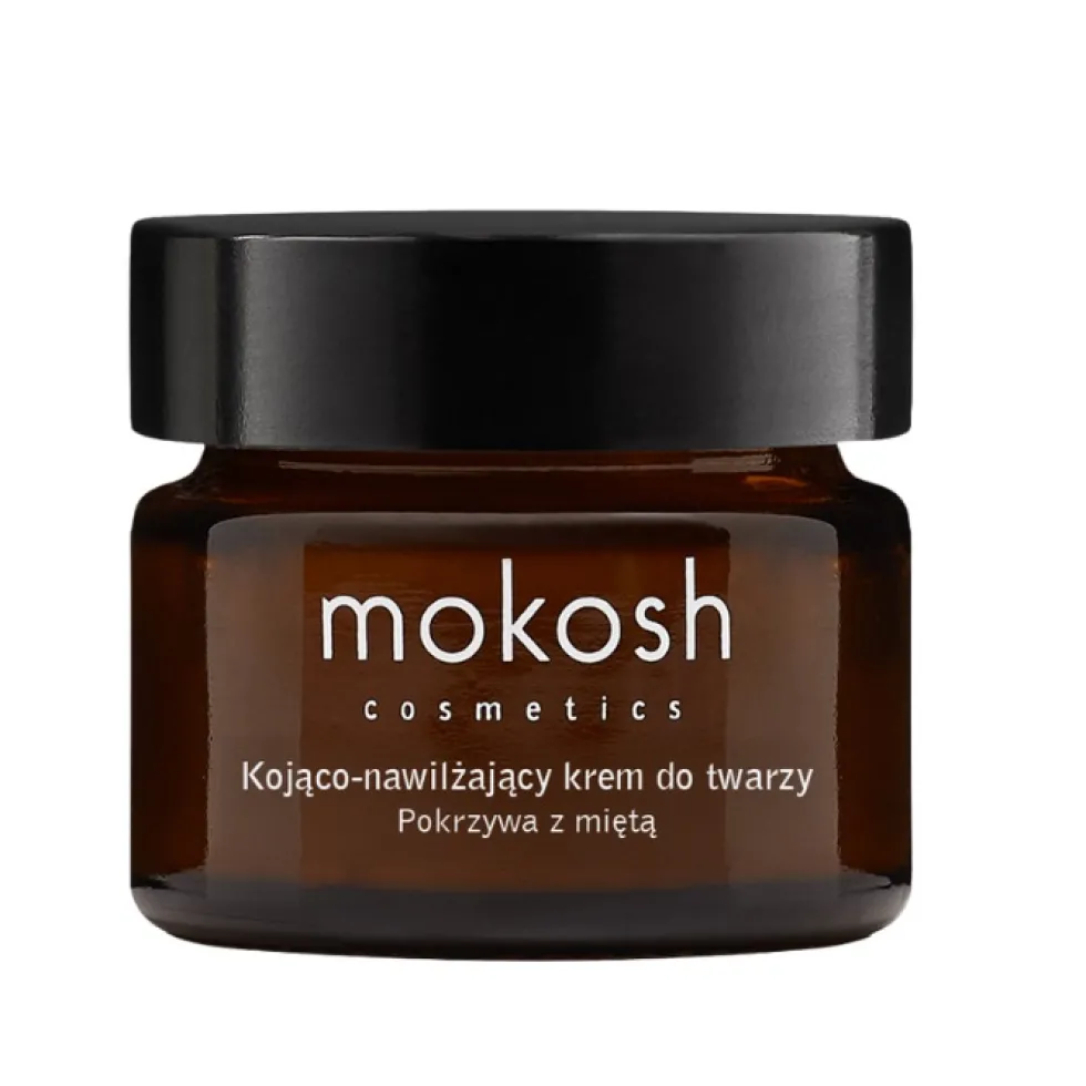 Mokosh Kojąco-nawilżający krem do twarzy Pokrzywa z miętą 15ml