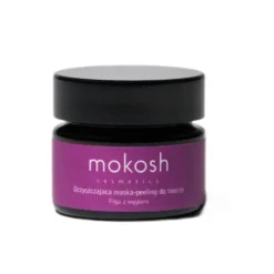 Mokosh Oczyszczająca maska-peeling do twarzy Figa z węglem 15ml