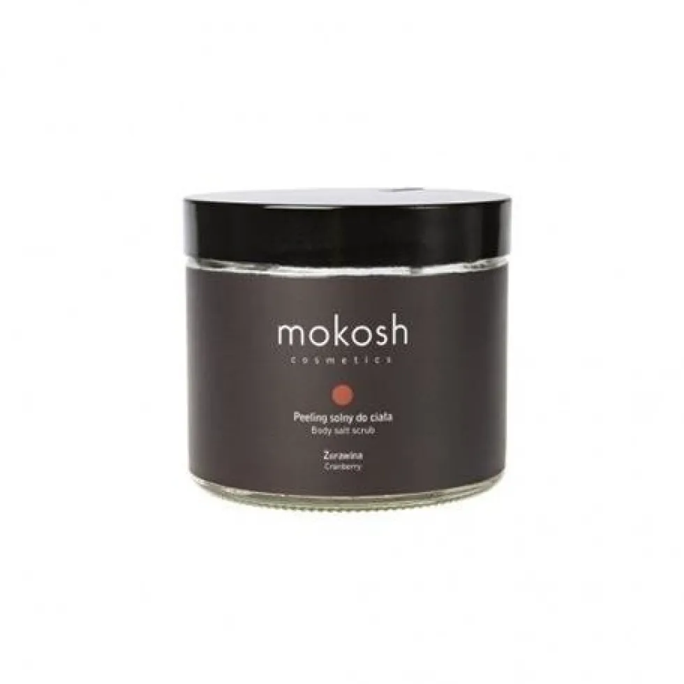 Mokosh Peeling solny do ciała Żurawina 300g