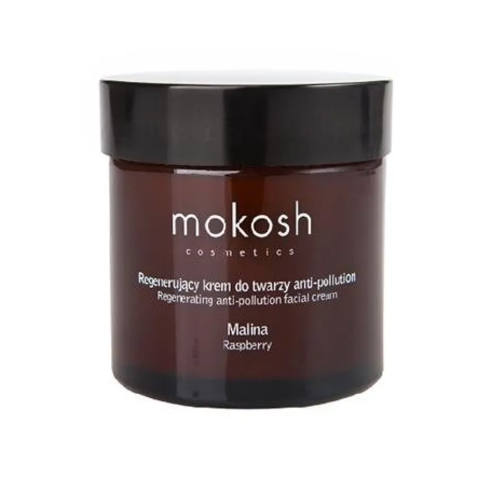 Mokosh Regenerujący krem do twarzy anti-pollution Malina 60ml