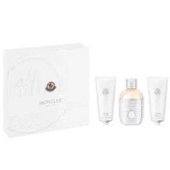 Moncler Pour Femme zestaw woda perfumowana spray 100ml + żel pod prysznic 100ml + krem do ciała 100ml