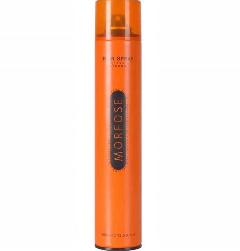 Morfose Hairspray Ultra Strong bardzo mocno utrwalający lakier do włosów 400ml