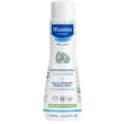 Mustela Multi-Sensory Bubble Bath płyn do kąpieli dla dzieci i niemowląt 200ml