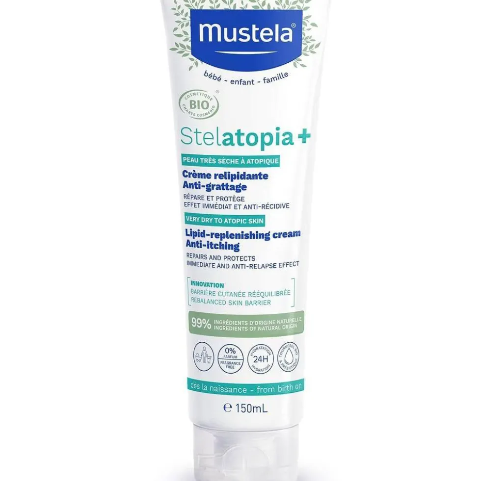 Mustela Stelatopia+ Lipid-Replenishing Cream krem uzupełniający lipidy 150ml