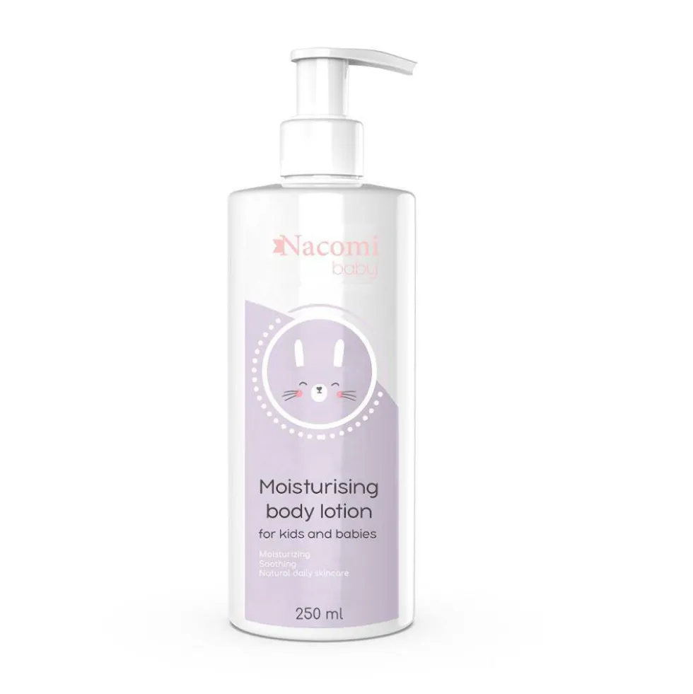 Nacomi Baby Moisturising Body Lotion emulsja nawilżająca dla dzieci i niemowląt 250ml