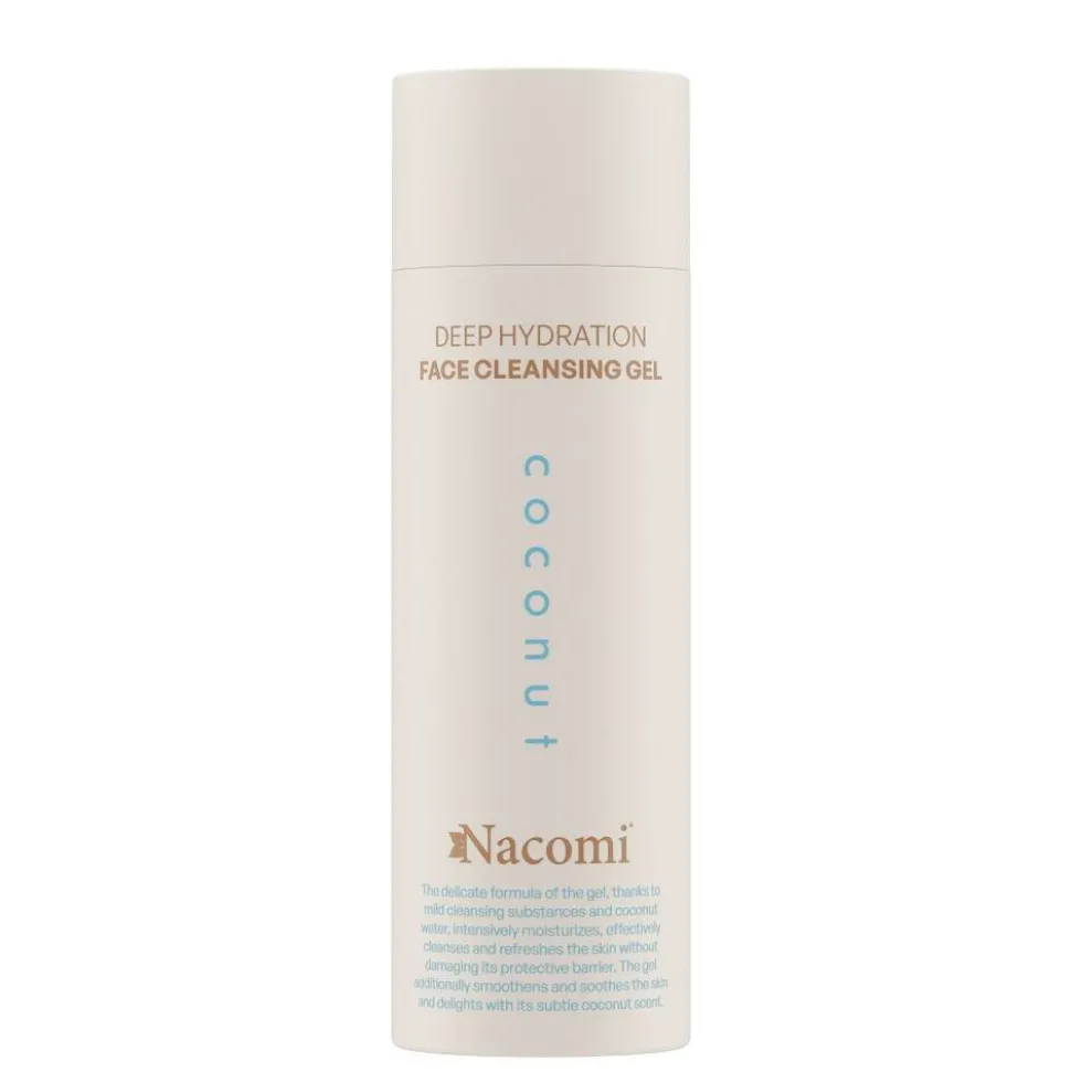Nacomi Deep Hydration żel do mycia twarzy Coconut 150ml