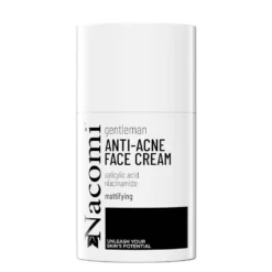Nacomi Gentleman matujący krem do skóry trądzikowej z kwasem salicylowym niacynamidem i ekstraktem z sosny nordyckiej 50ml