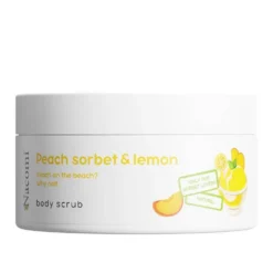 Nacomi Peeling do ciała o zapachu brzoskwiniowego sorbetu z cytryną 100ml