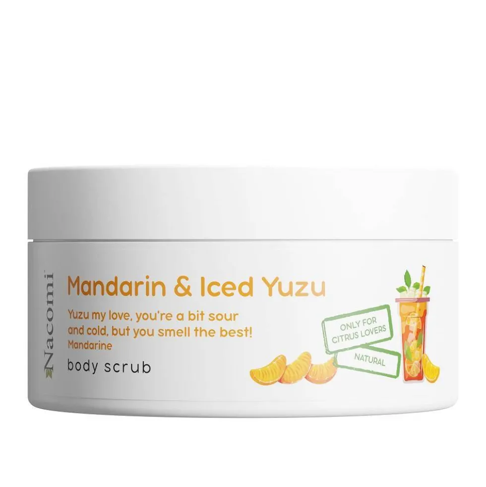 Nacomi Peeling do ciała o zapachu mandarynki i yuzu 100ml