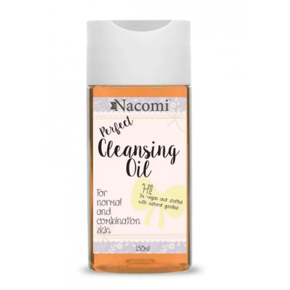 Nacomi Perfect Cleansing Oil olejek do demakijażu metodą OCM do cery mieszanej 150ml