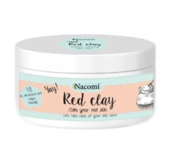 Nacomi Red Clay czerwona glinka rozjaśniająca 100g