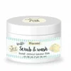 Nacomi Scrub & Wash pianka peelingująco-myjąca Słodka Kokosowo-Bananowa Pianka 180ml