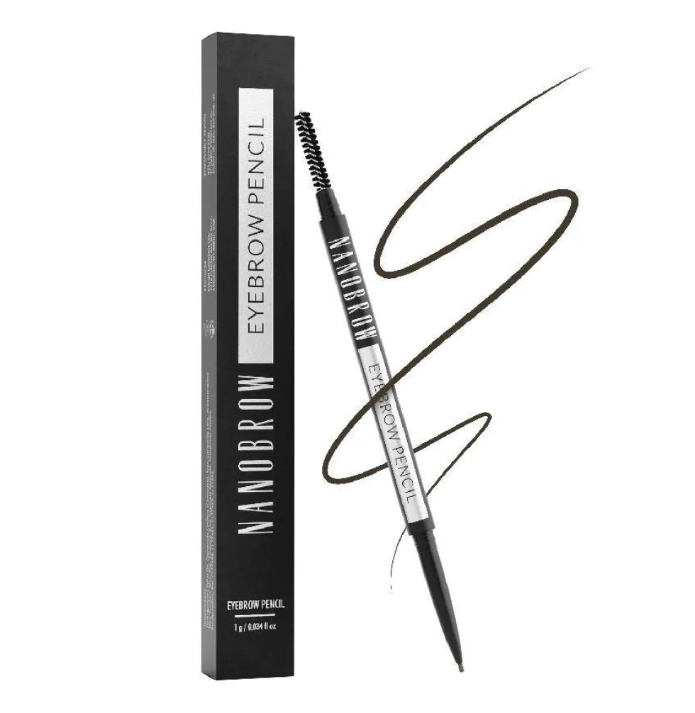 Nanobrow Eyebrow Pencil kredka do precyzyjnego makijażu brwi Dark Brown 1g
