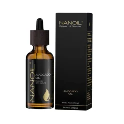 Nanoil Avocado Oil olejek z awokado do pielęgnacji włosów i ciała 50ml