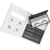 Nanolash DIY Extensions Starter Kit zestaw sztuczne rzęsy 10.12.14mm Fantasy 36szt. + bonder do rzęs 5ml + sealer do rzęs 5ml + aplikator do rzęs 1szt. + remover do rzęs 5ml