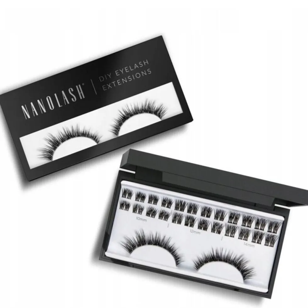 Nanolash DIY Eyelash Extensions sztuczne rzęsy w kępkach Heartbreaker 36szt.