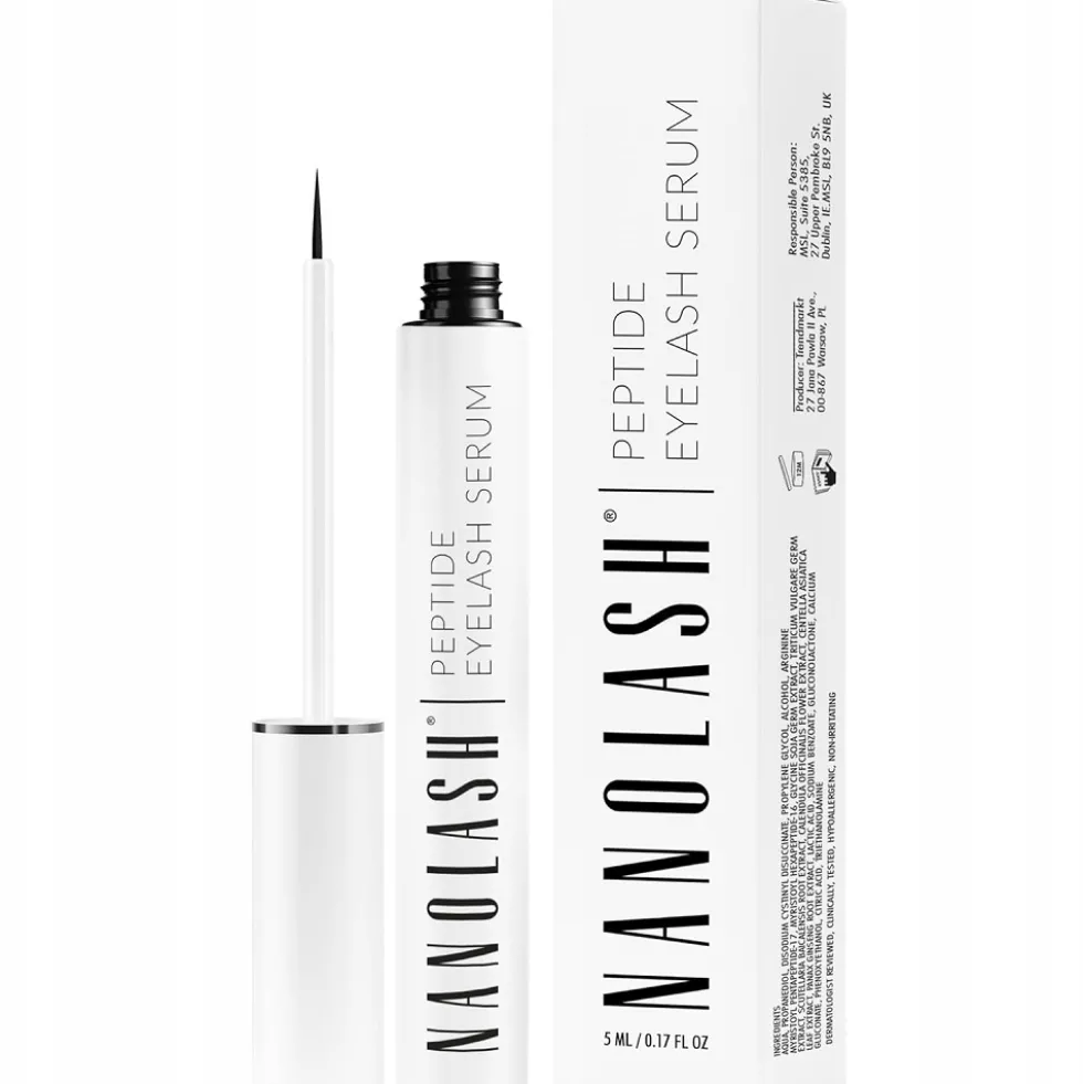 Nanolash Peptide Eyelash Serum peptydowa odżywka do rzęs 5ml
