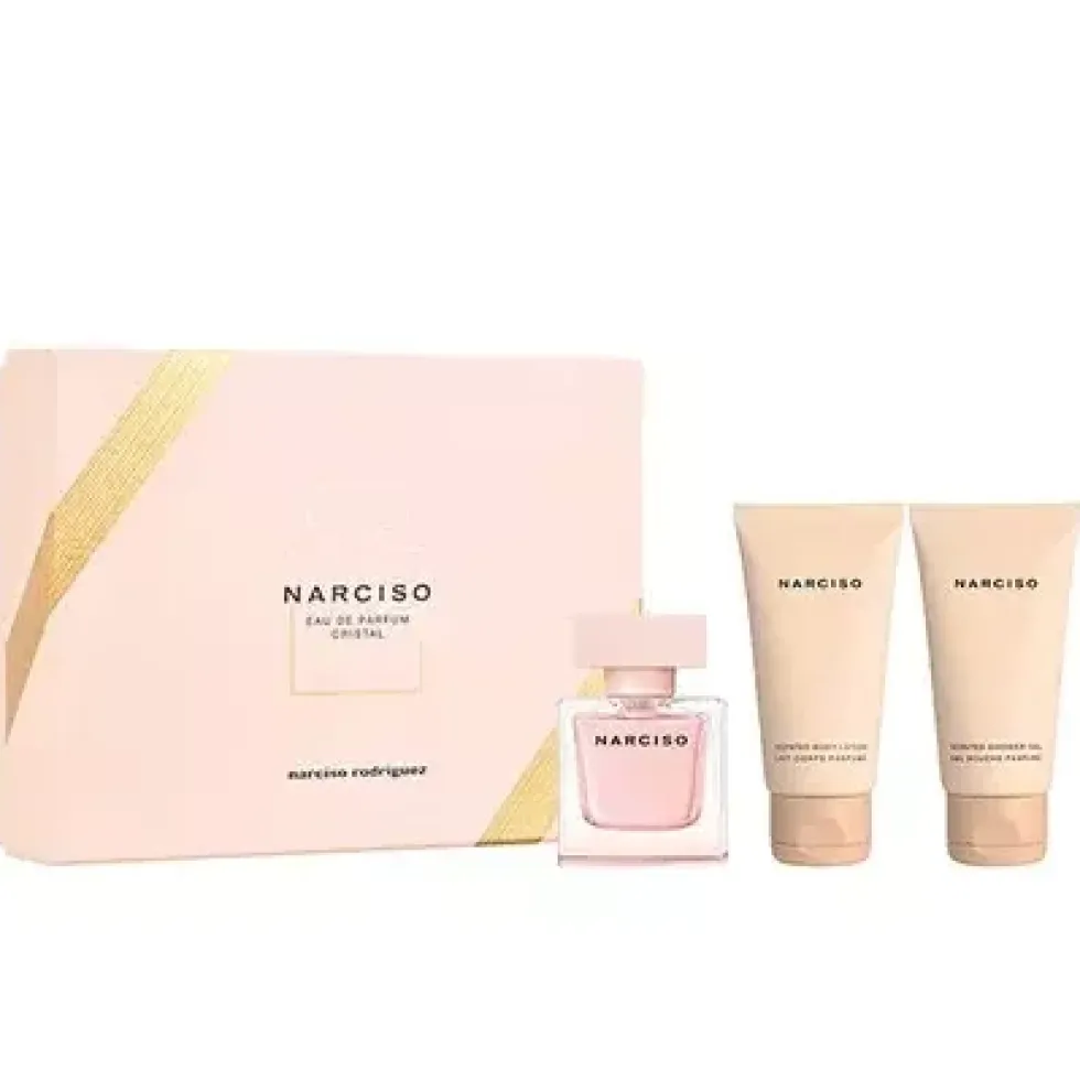 Narciso Rodriguez Narciso Cristal Edp 50ml + Body Lotion 50ml+ Shower Gel 50ml