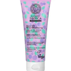 Natura Siberica Blueberry Siberica kremowa pianka oczyszczająca do twarzy 75ml