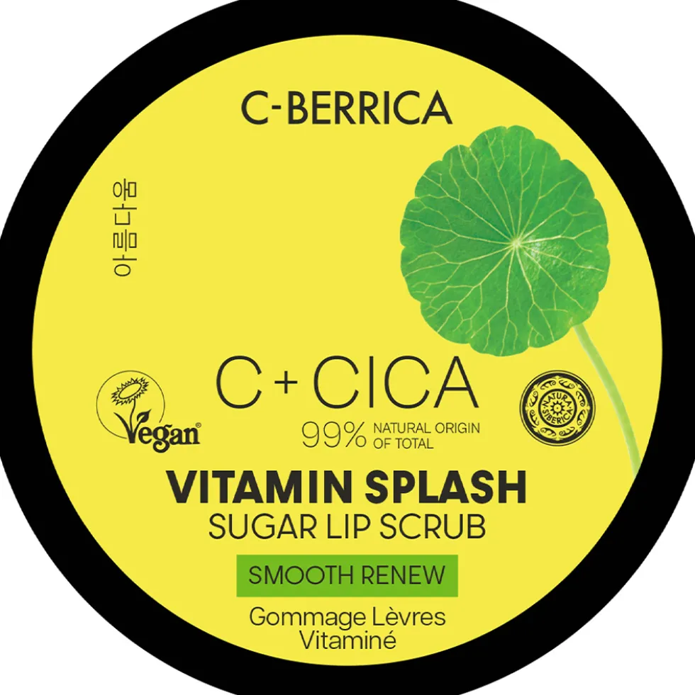 Natura Siberica Cica C-Berrica cukrowy peeling do ust 10ml