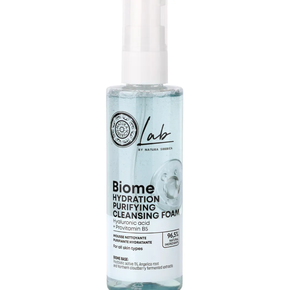 Natura Siberica Lab Biome nawilżająca pianka do twarzy 200ml