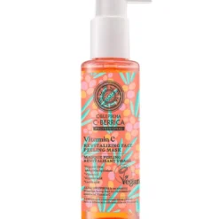 Natura Siberica Oblepikha C-Berrica rewitalizujący peeling-maska do twarzy z kwasami i witaminą C 145ml