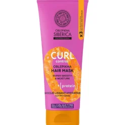 Natura Siberica Oblepikha Curl Control maska do włosów kręconych 200ml