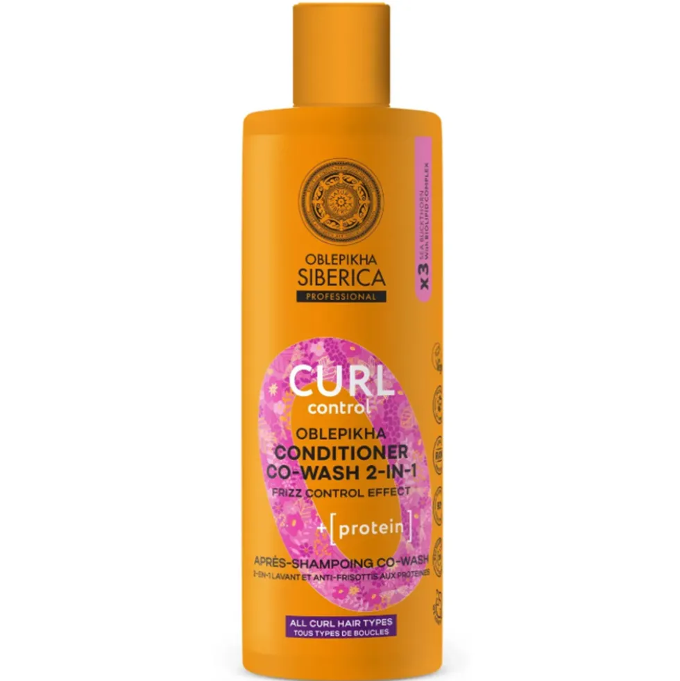 Natura Siberica Oblepikha Curl Control odżywka do włosów kręconych 2w1 400ml