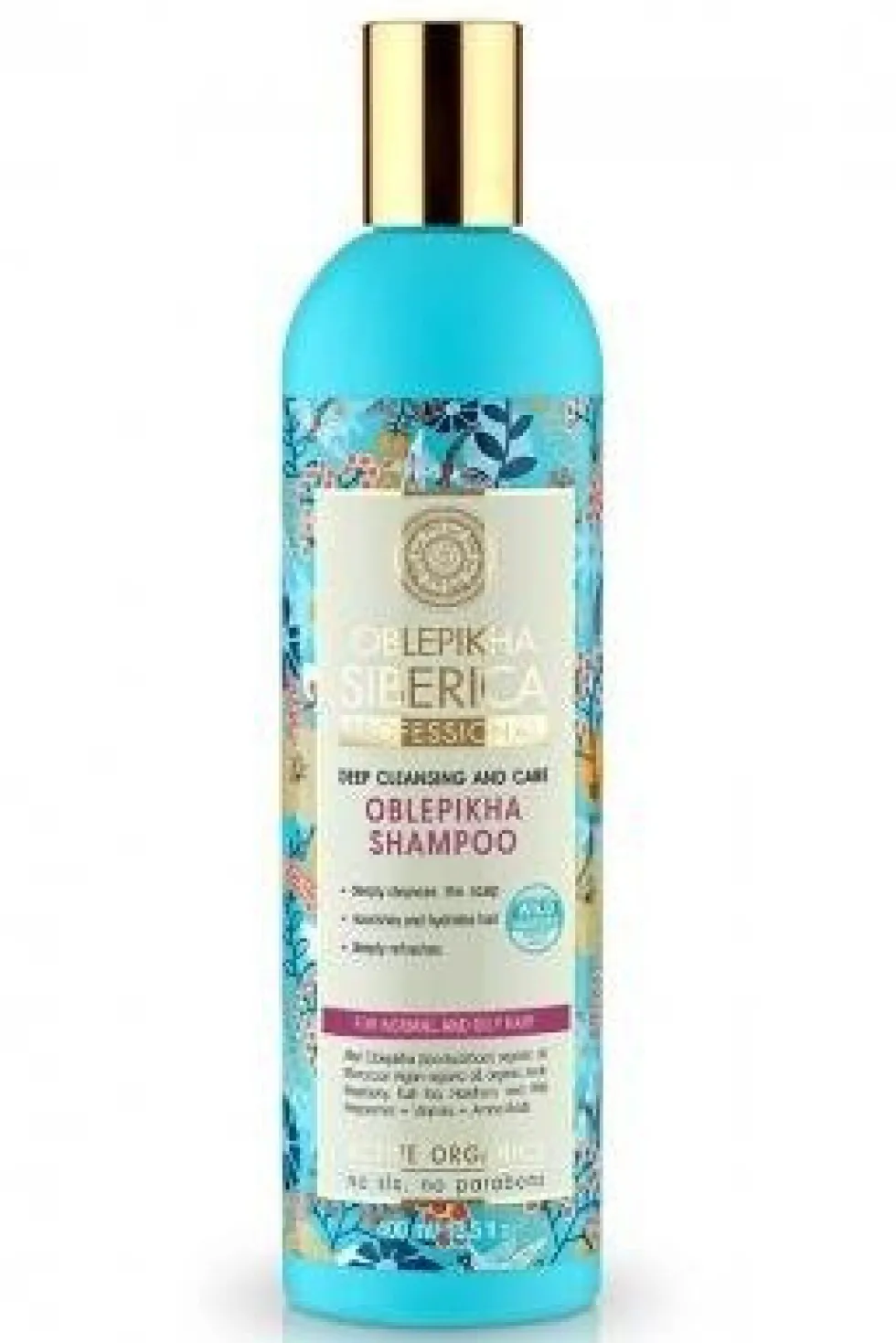 Natura Siberica Oblepikha Professional rokitnikowy szampon do włosów normalnych i przetłuszczających się 400ml