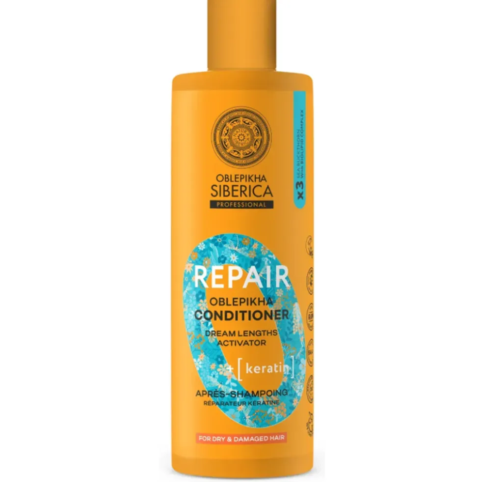 Natura Siberica Oblepikha Repair odżywka regenerująca do włosów zniszczonych 400ml