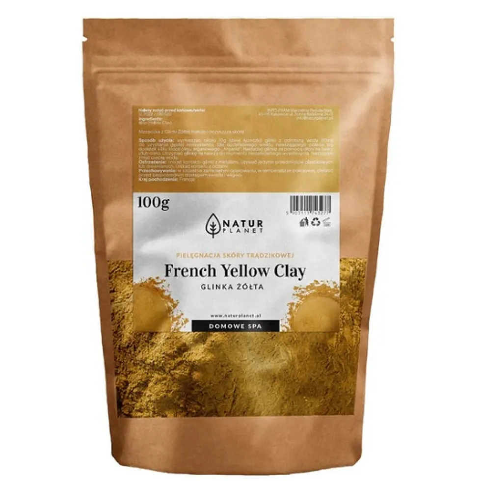 Natur Planet Glinka żółta 100g