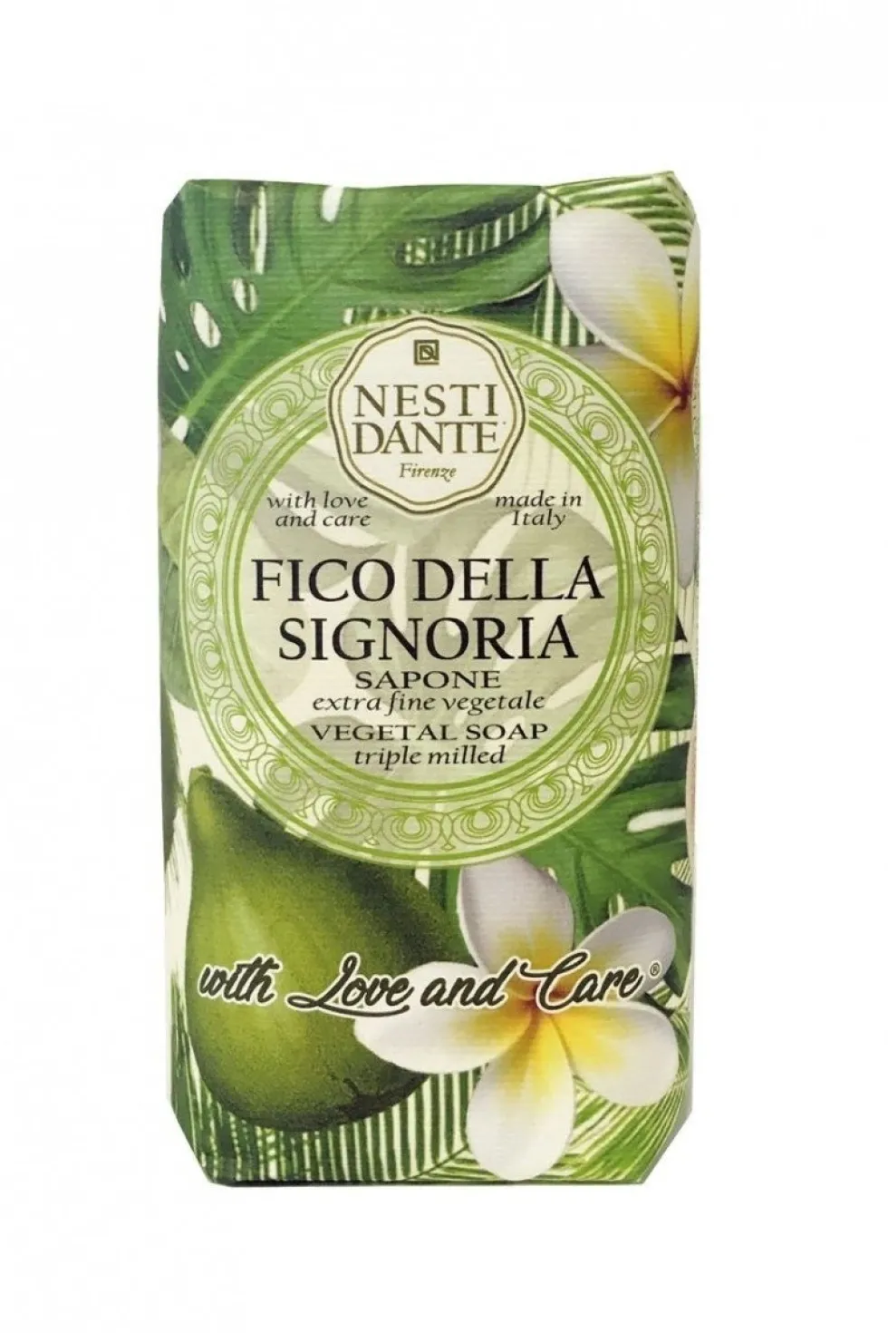 Nesti Dante Fico Della Signoria Sapone naturalne mydło toaletowe Zielona Figa 250g