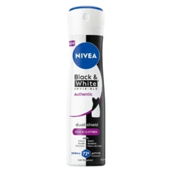 Nivea Black&White Invisible Authentic antyperspirant spray 150ml