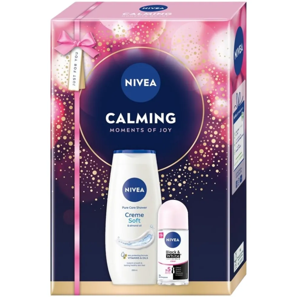 Nivea Calming zestaw żel pod prysznic 250ml + antyperspirant w kulce 50ml