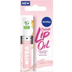 Nivea Caring Lip Oil pielęgnujący olejek do ust Clear Glow 5.5ml