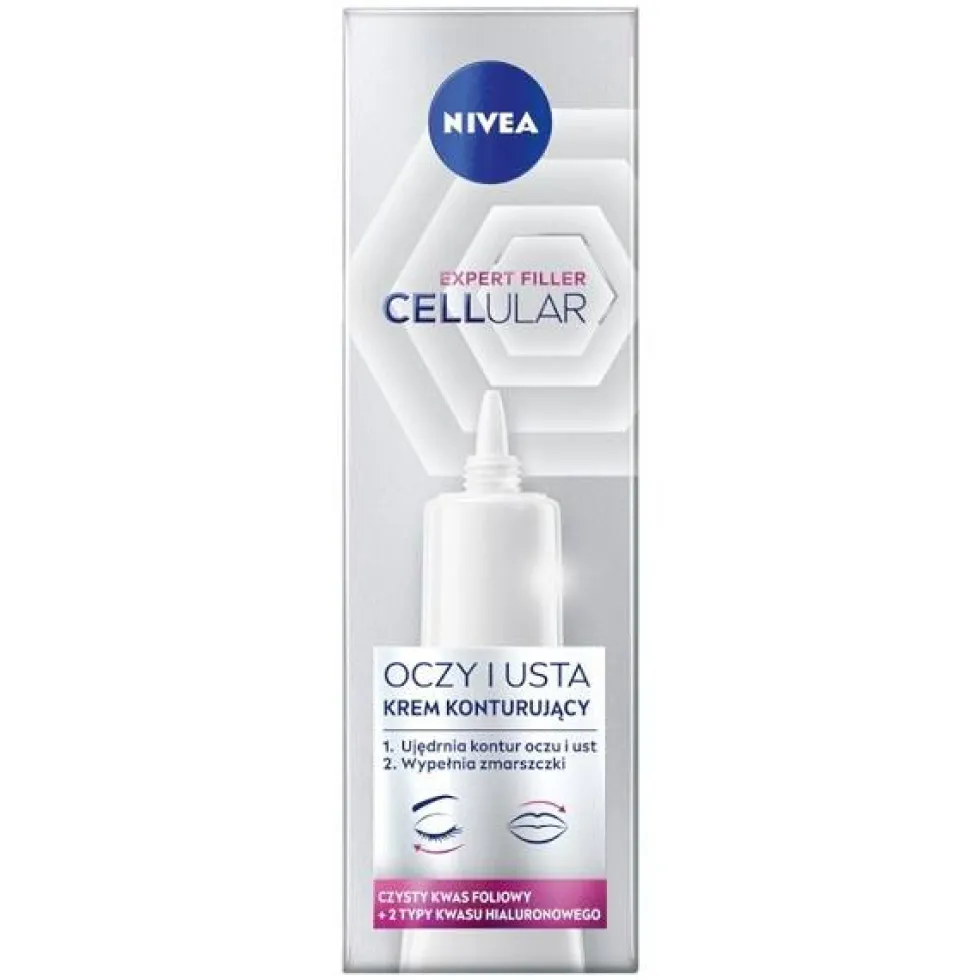 Nivea Cellular Expert Filler Oczy i Usta krem konturujący 15ml