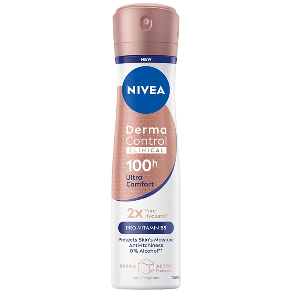Nivea Derma Control Clinical Ultra Comfort antyperspirant spray 150ml