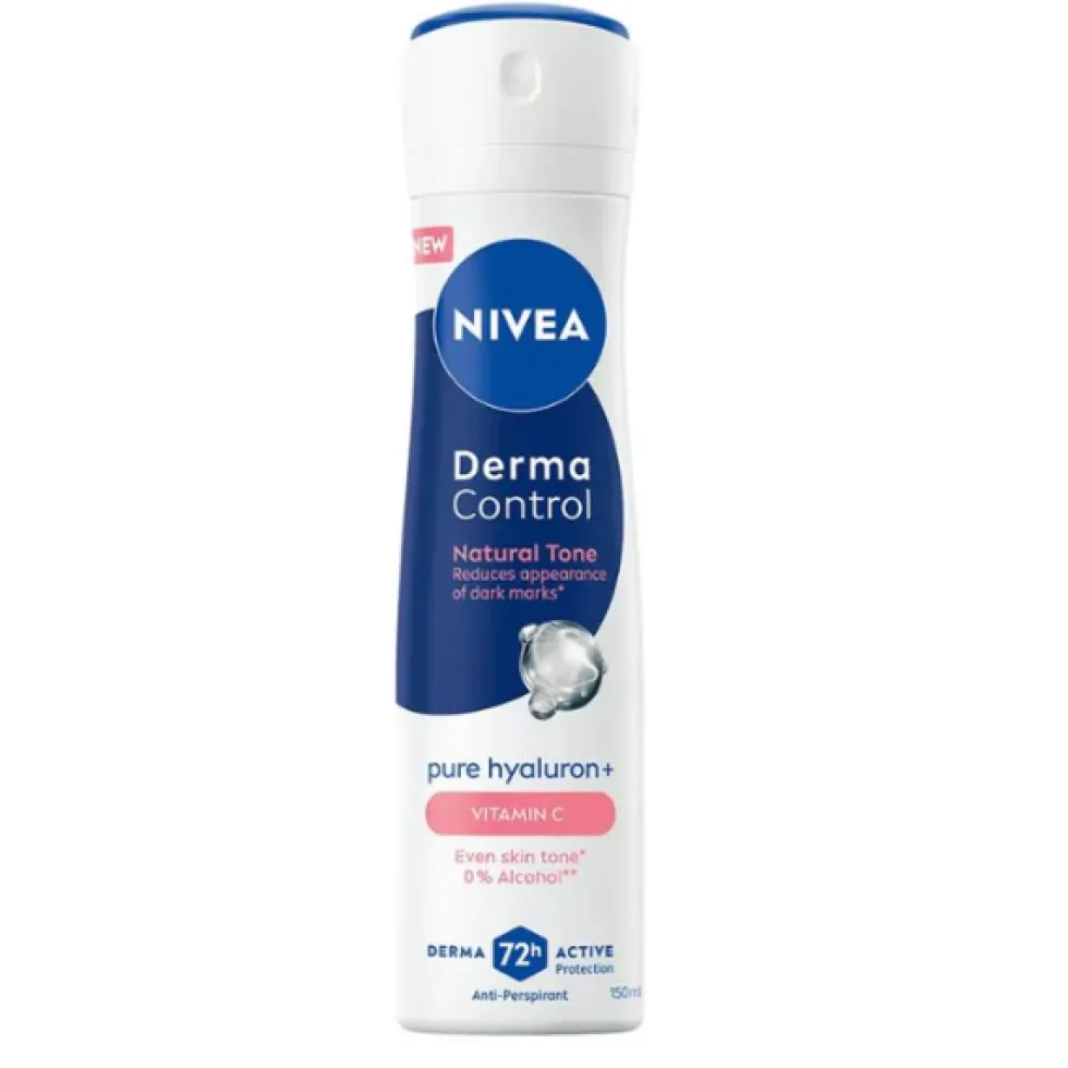 Nivea Derma Control Natural Tone antyperspirant spray 150ml