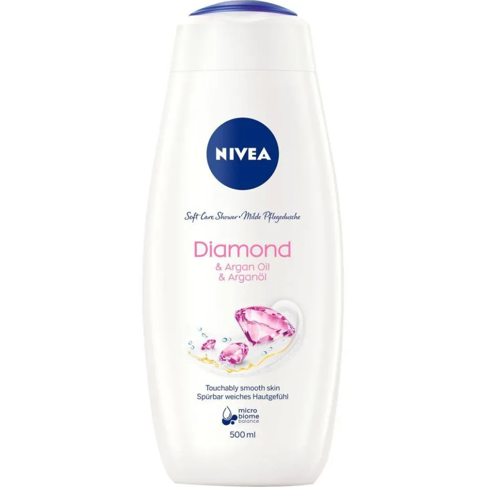Nivea Diamond & Argan Oil Care Shower pielęgnujący żel pod prysznic 500ml