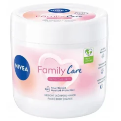 Nivea Family Care lekki krem nawilżający do twarzy ciała i dłoni 450ml