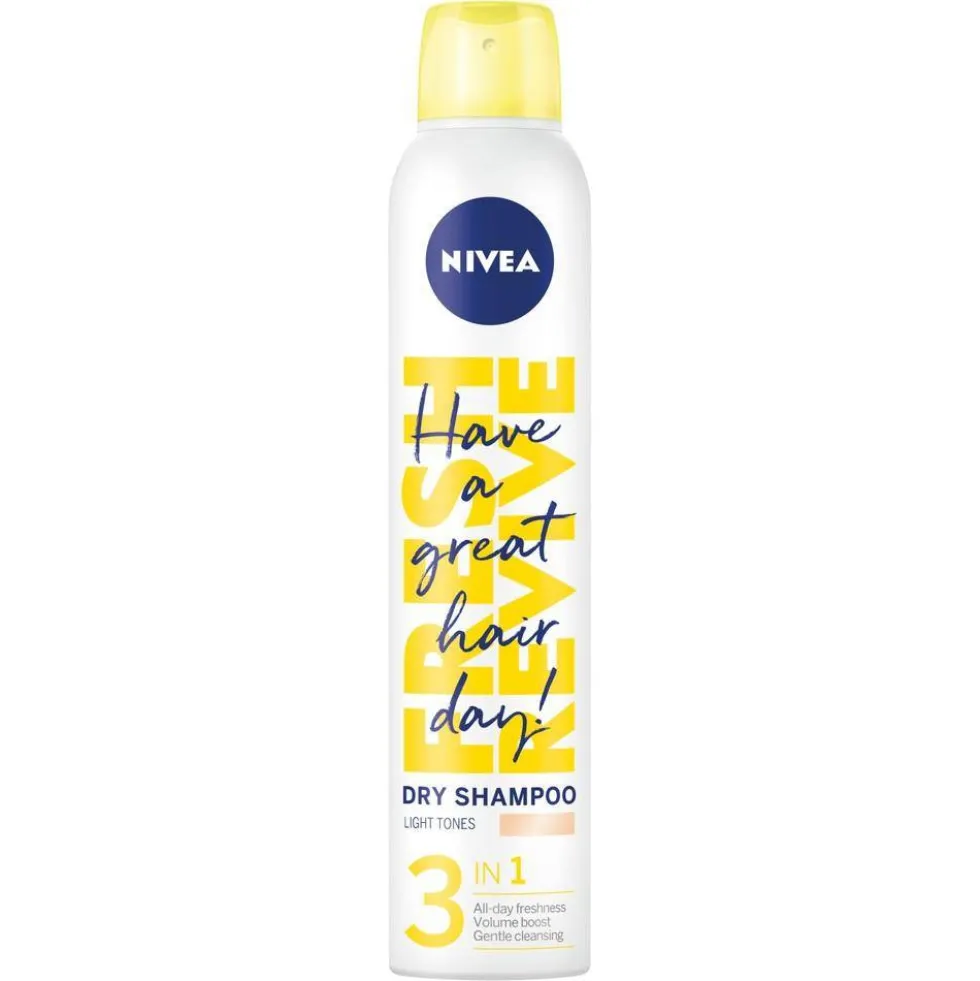 Nivea Fresh Revive suchy szampon dla blondynek 200ml