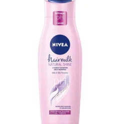 Nivea Hairmilk Natural Shine łagodny szampon pielęgnujący do włosów matowych 400ml