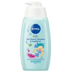 Nivea Kids żel do mycia ciała 3w1 o zapachu jabłkowych karmelków 500ml