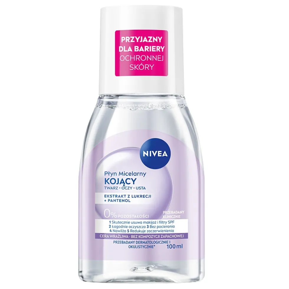 Nivea Kojący płyn micelarny cera wrażliwa i nadwrażliwa 100ml