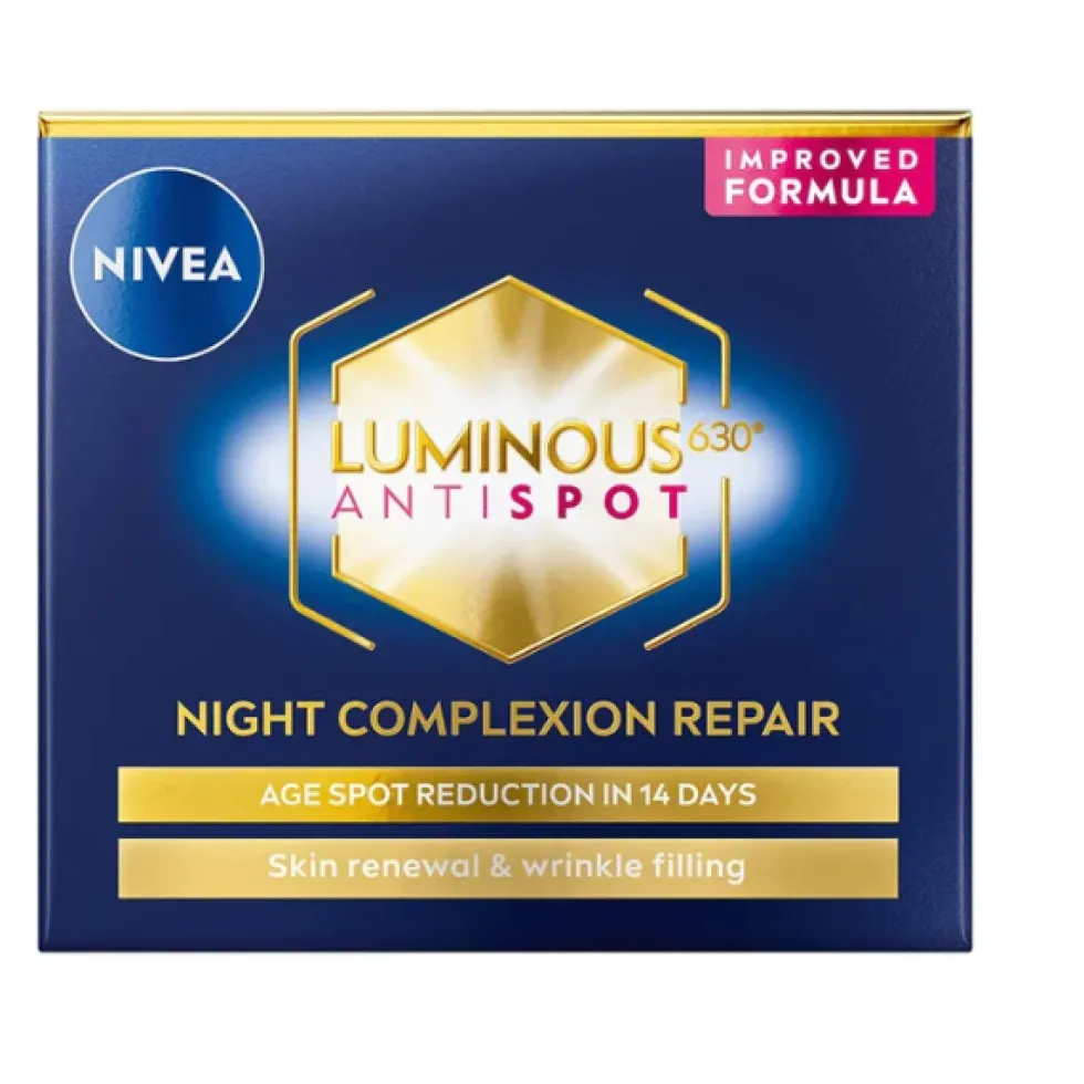 Nivea Luminous630® krem regenerujący na noc przeciw przebarwieniom 50ml