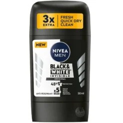 Nivea Men Black&White Invisible Original antyperspirant w sztyfcie 50ml