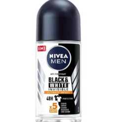 Nivea Men Black&White Invisible Ultimate Impact antyperspirant w kulce 50ml