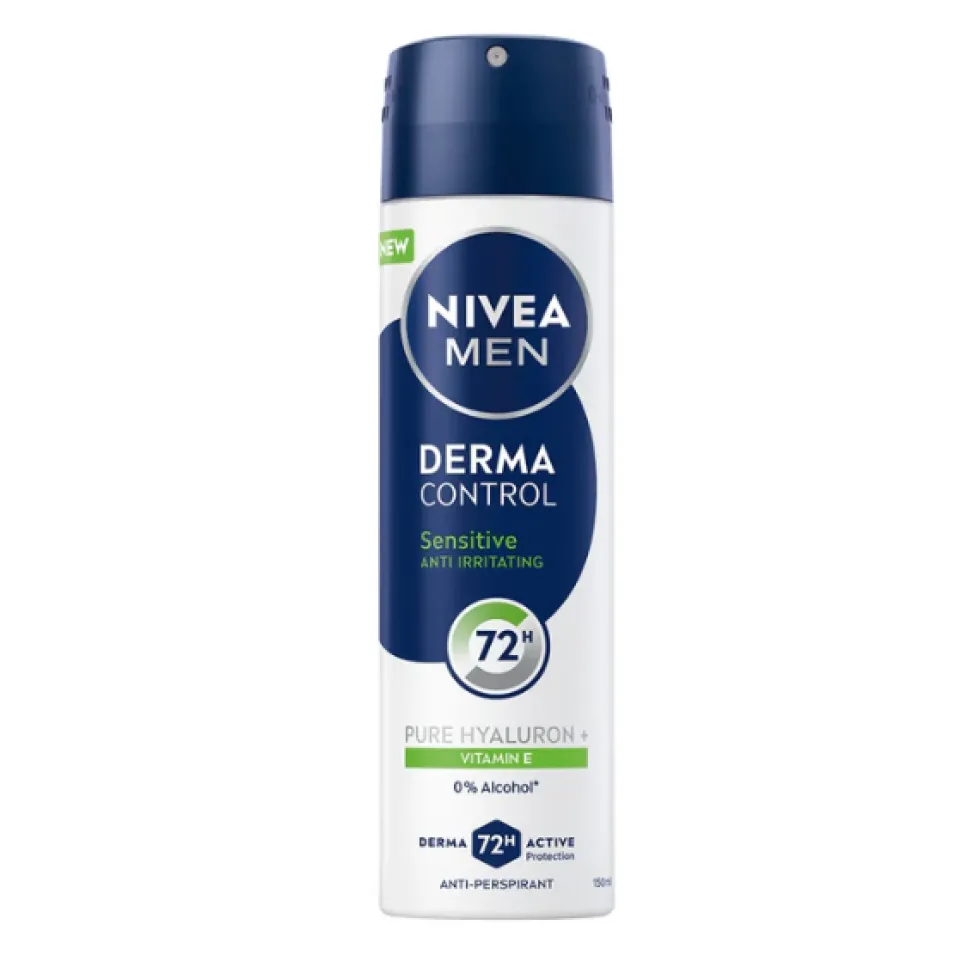 Nivea Men Derma Control Sensitive antyperspirant spray 150ml