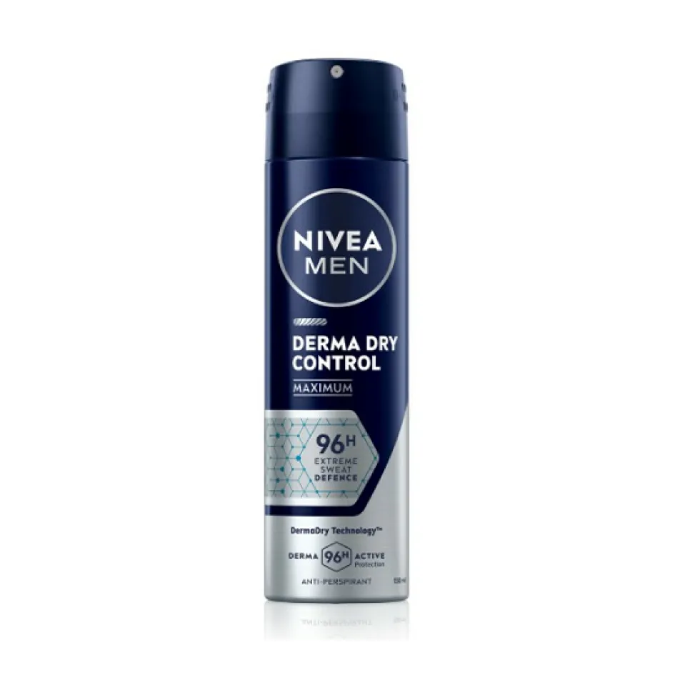 Nivea Men Derma Dry Control antyperspirant w sprayu 150ml