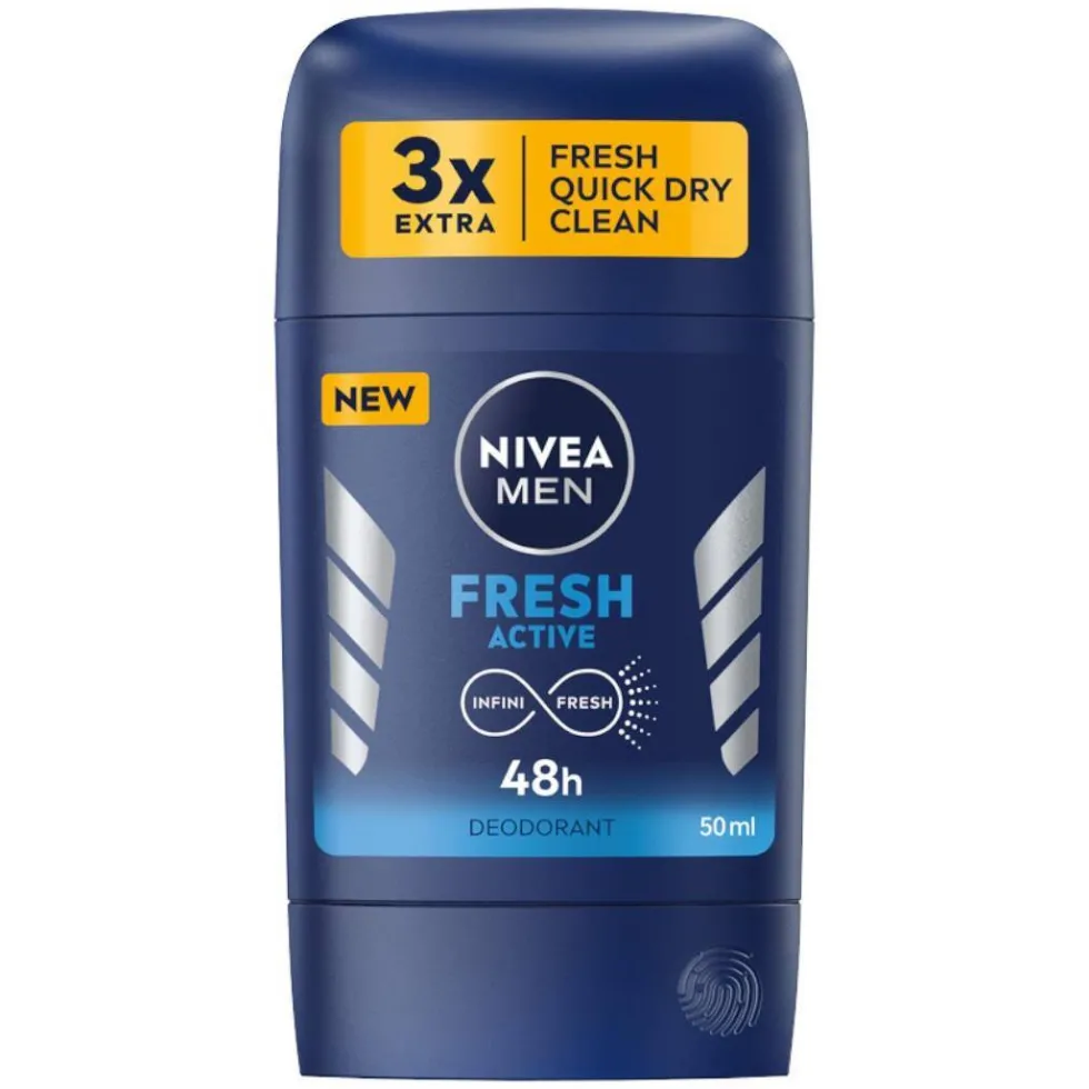 Nivea Men Fresh Active dezodorant w sztyfcie 50ml